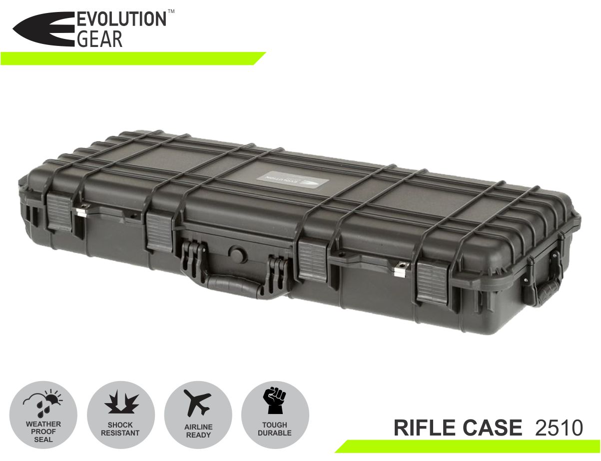 Evolution Gear - 975 x 405 x 155 - Rifle Case M - HD Series 2510