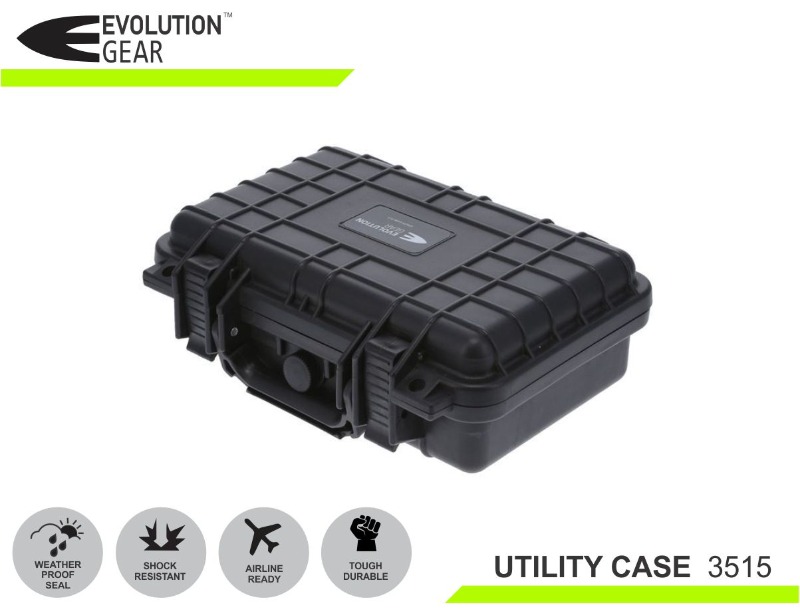 Evolution Gear - 300 x 225 x 105 - Utility Hard Case - 3515
