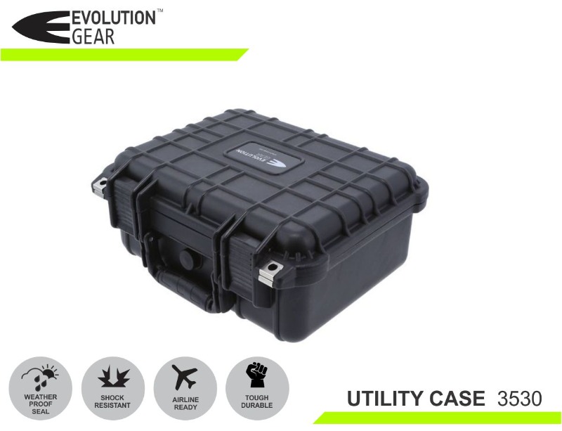 Evolution Gear - 340 x 295 x 150 - Utility Hard Case - 3530