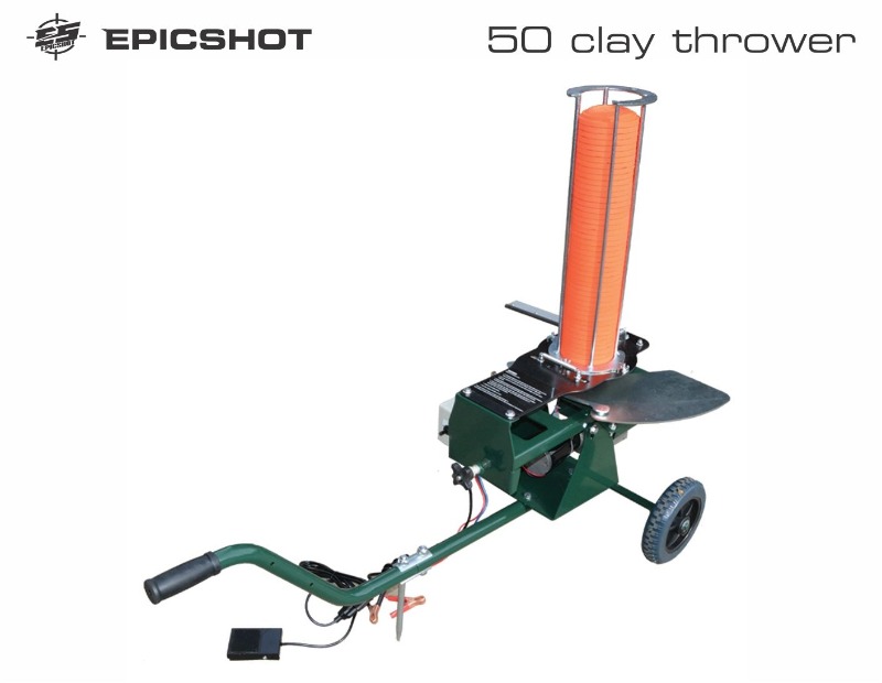 50 Clay Thrower - Automatic - With Wheels 