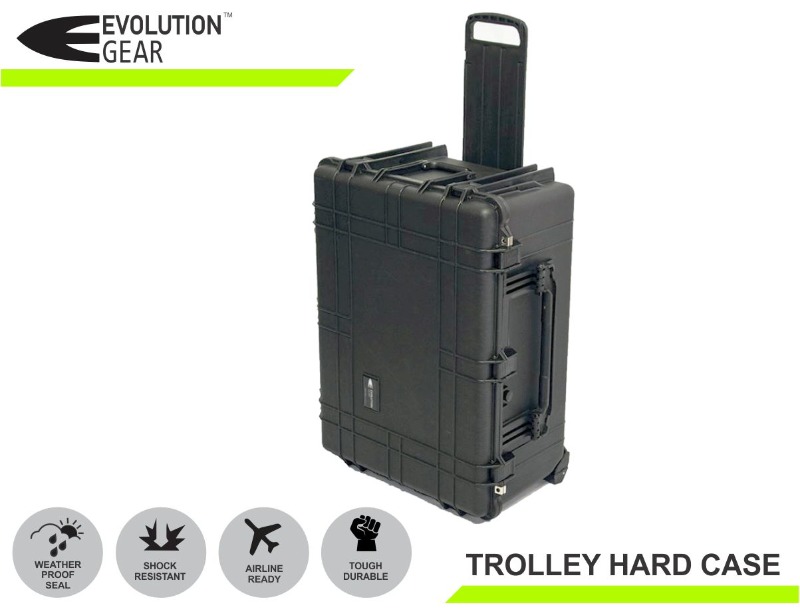 Evolution Gear - 800 x 600 x 360mm - Trolly Hard Case - HD Series 5550