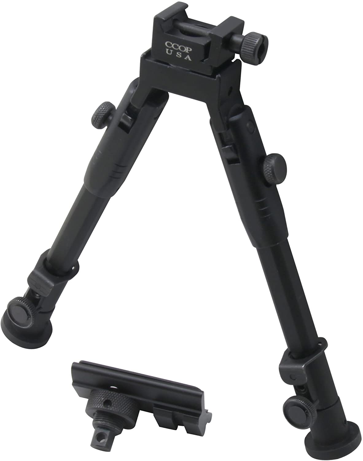 CCOP bipod 8.3 inch to 12.8 inches Inc Picatinny Attachment with Swivel Adaptor BP79M