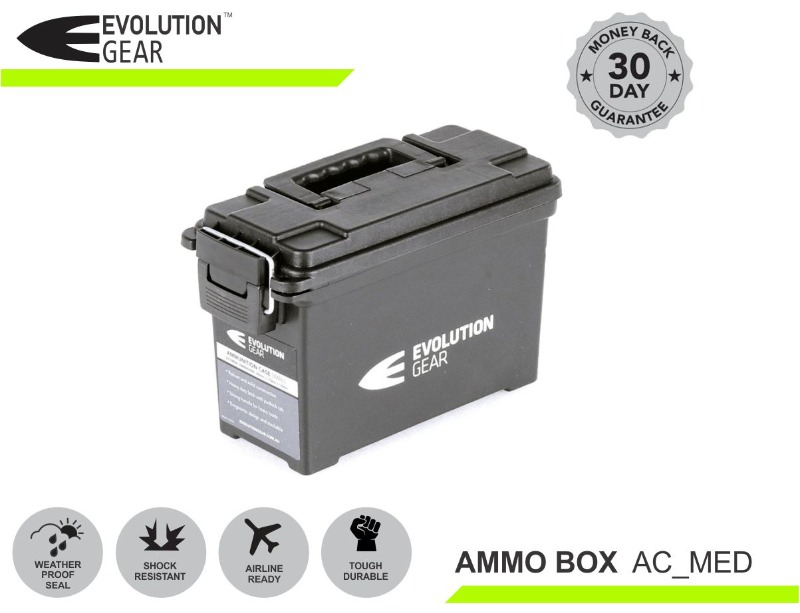  Medium Ammo Case - 340 x 170 x 225 - Evolution Gear 