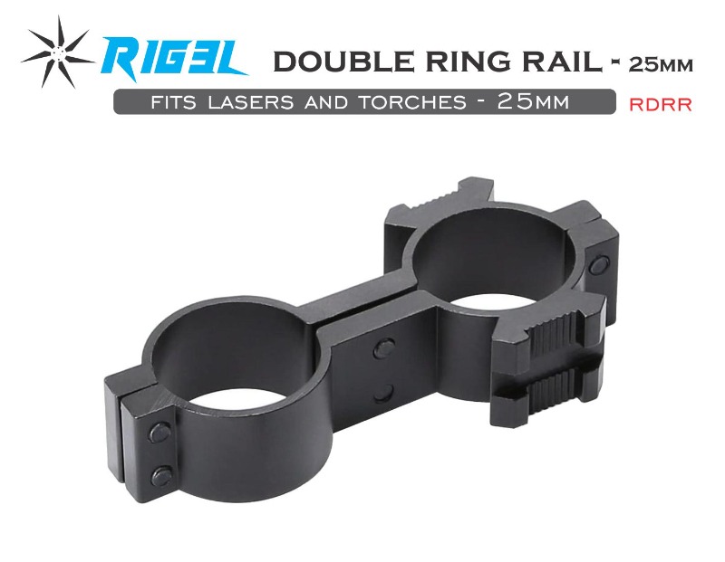 RIG3L Double Ring Rail - 25mm