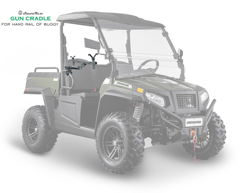 SmartRest Gun Rest For The Side Door Opening of a UTV or Side x Side Vehicle