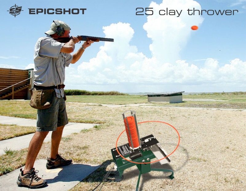 Clay Throwers 25 Clay Whirl Wing Automatic Clay Thrower