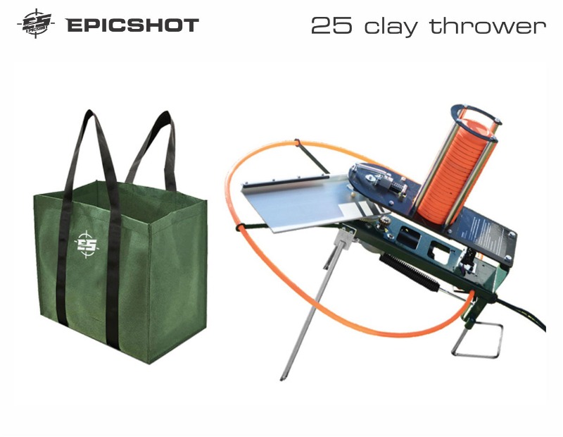 25 Clay Thrower - Automatic - With Carry Bag