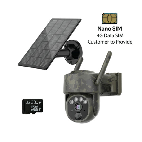 GERBER Security Camera WiFi #GSC30CO - Camo