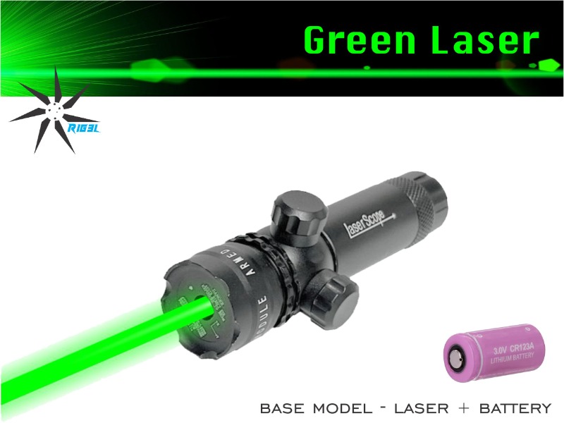 Laser - Green +  Battery Included 