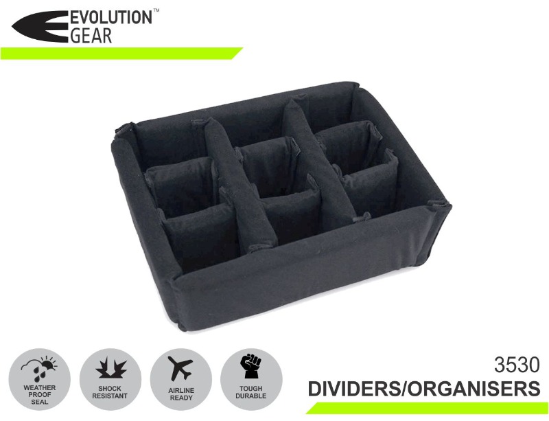 Evolution Gear - Padded Dividers to fit Utility Case 3530 