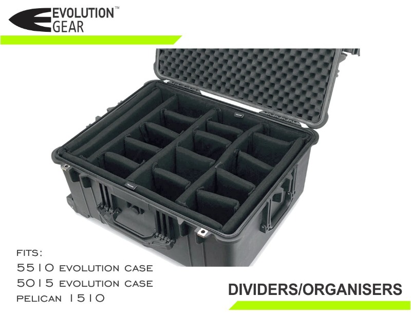 Evolution Gear - Padded Dividers to fit Utility Case 5510