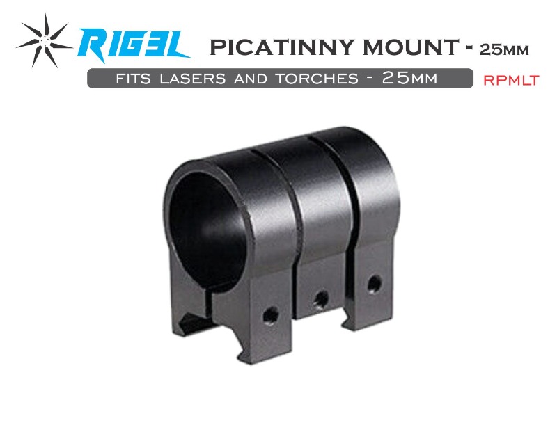 RIG3L Picatinny Clamp for Laser or torch - 25mm