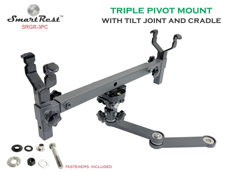 SmartRest Triple Pivot Mount + Cradle