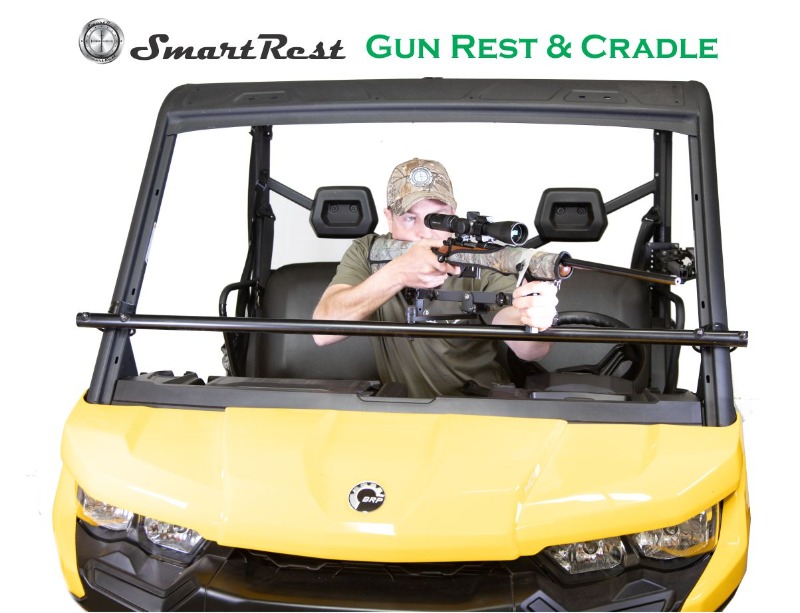 SmartRest Gun Rest & Cradle Gun Rack for Buggies