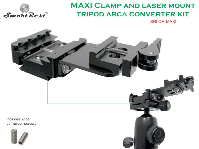 MAXI Clamp Arca Converter with LQR bracket for laser