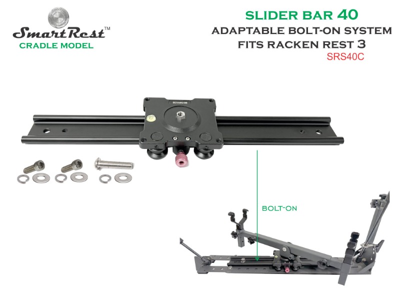 SmartRest Slider Bar 40 for Racken Rest 3