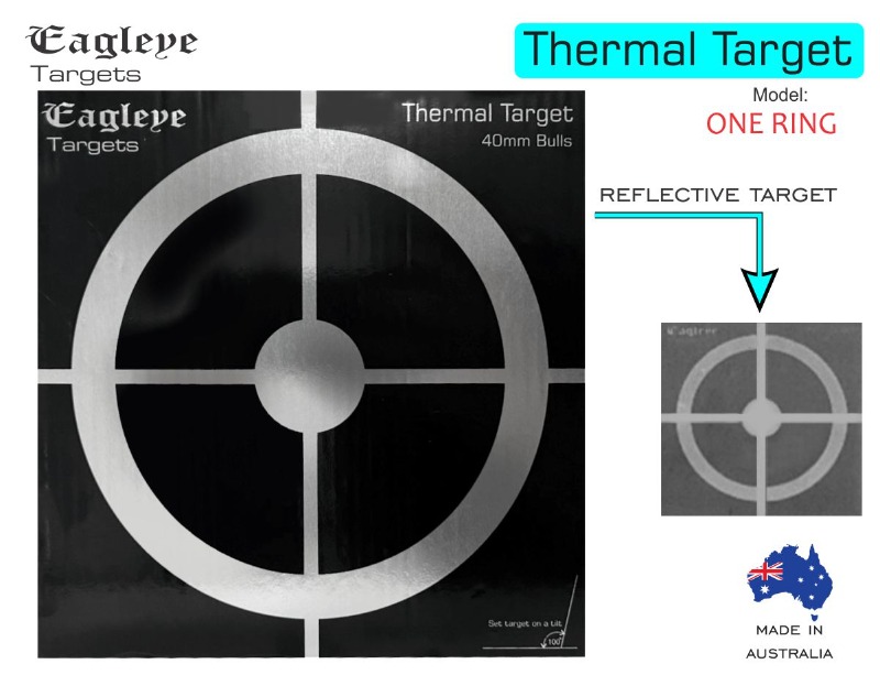 Target Stand + Thermal Target (One Ring) - Eagleye