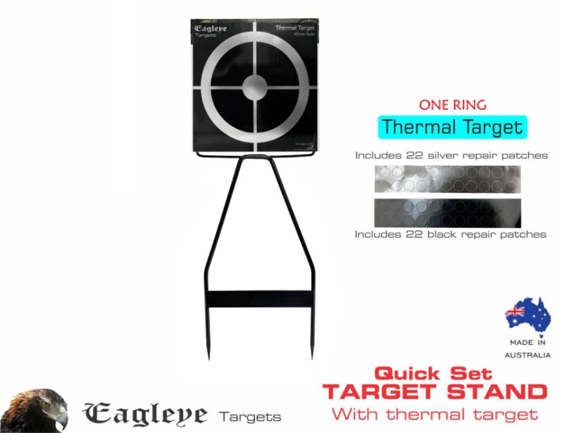 Target Stand + Thermal Target (One Ring) - Eagleye
