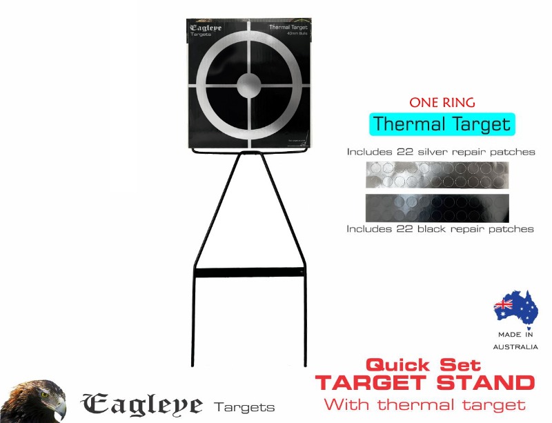 Target Stand + Thermal Target (One Ring) - Eagleye