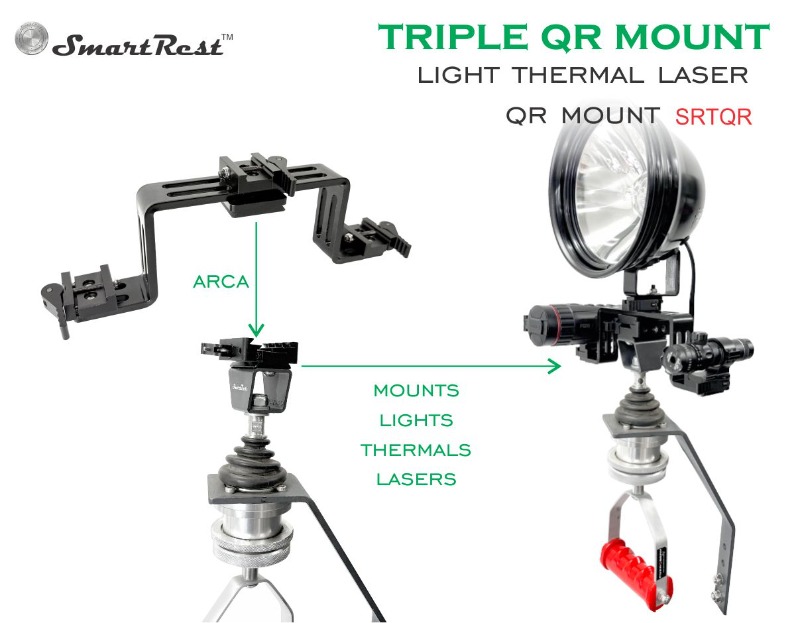 SmartRest Triple QR Mount 