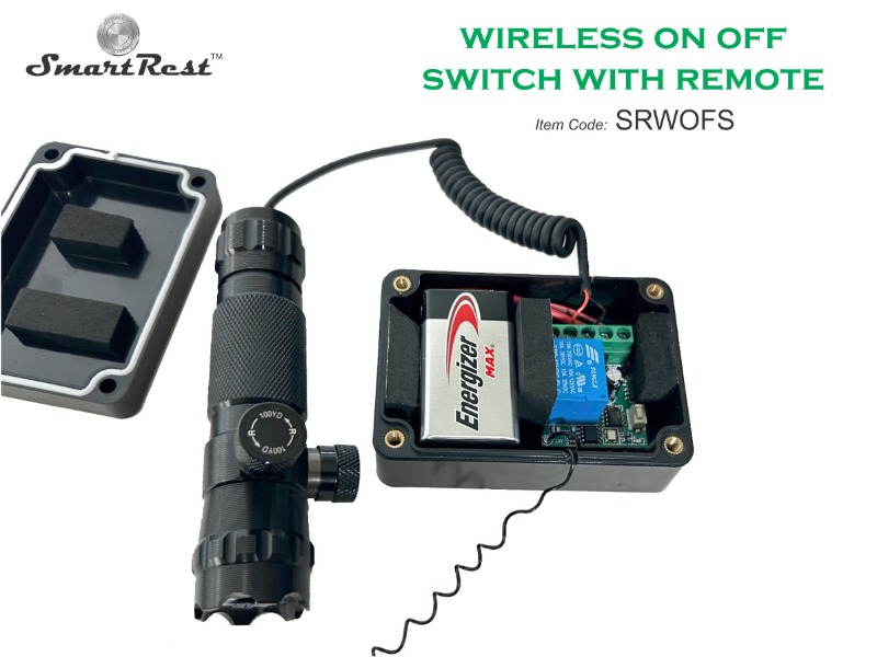 Hunting Lights: Wireless On Off Switch remote controlled