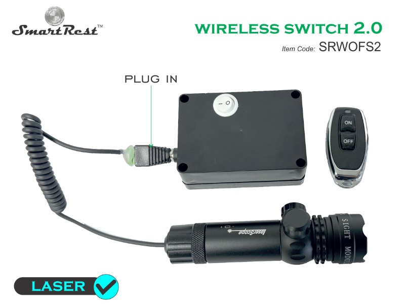 Wireless Switch 2.0 + Laser Kit pre wired