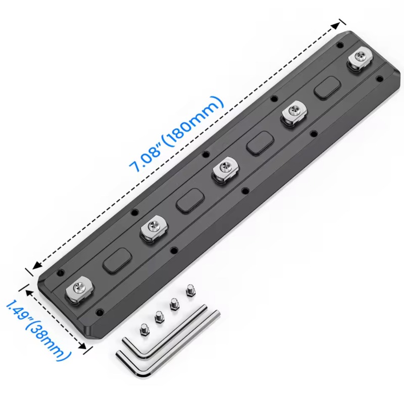 Arca to Mlock rail 180mm