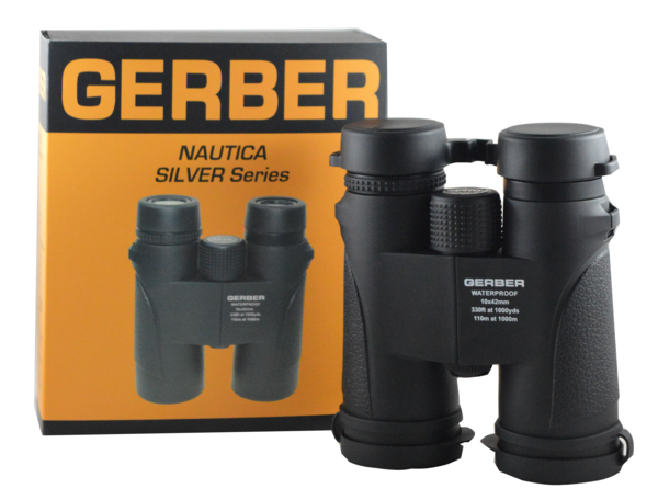 GERBER binocular 10X42 Silver GNS1042