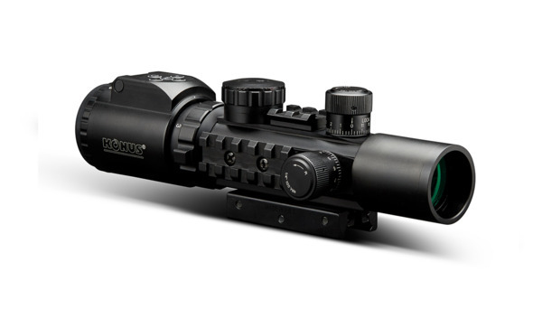 KONUS riflescope 2-6x28 Tactical IR mil dot KS7170