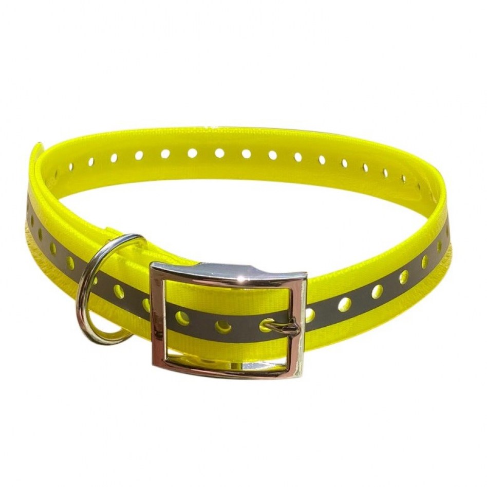 ohg-30mm-reflective-yellow-dog-collar